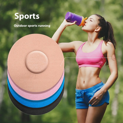 Sports Anti-Slip Adhesive Patch Sensor Glue-Free Self-Adhesive Anti-Drop Dynamic Silicon Base